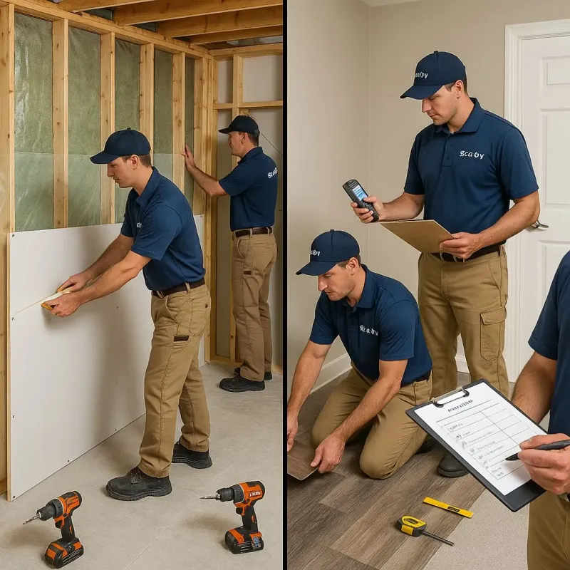 Repairs and Reconstruction process in Pinetop-Lakeside, AZ